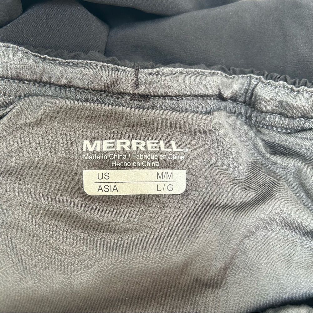 Merrell Black‎ Women's Terrain Black Run Lined Short size Medium - Picture 2 of 6